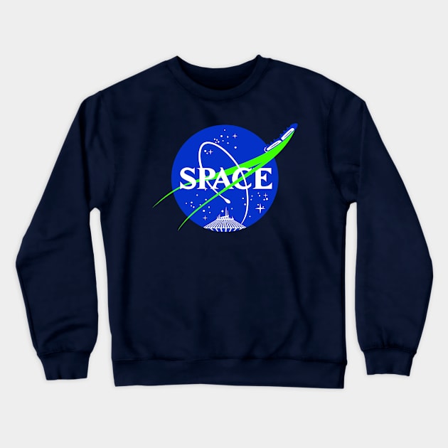 SPACE Crewneck Sweatshirt by blairjcampbell